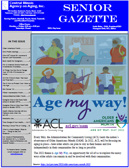 May Senior Gazette