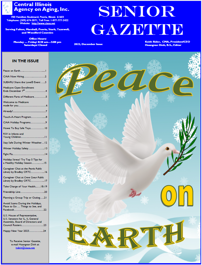 December Senior Gazette
