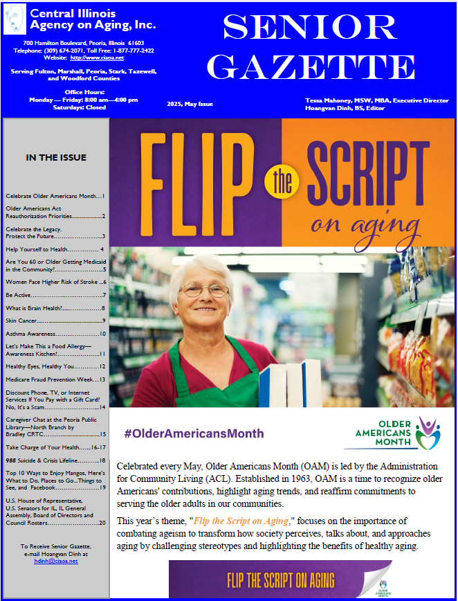 May Senior Gazette