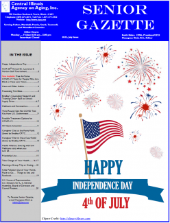 July Senior Gazette